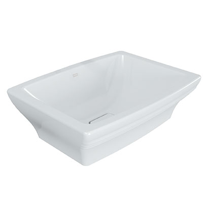 Chậu lavabo dương bàn American Standard WP-F412 (380x550x150) - Image 6