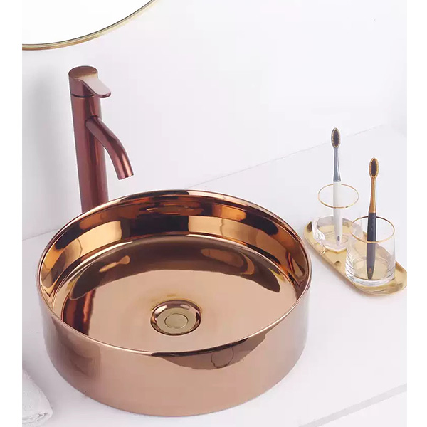 Chậu lavabo nghệ thuật DADA C-0754BLG (400x400x155) - Image 4