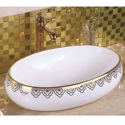 Chậu lavabo nghệ thuật DADA N012 (455x325x135) - Image 5