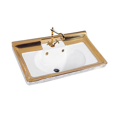 Chậu lavabo sứ nghệ thuật Gia Mỹ 801 (60x40x15cm) - Image 3