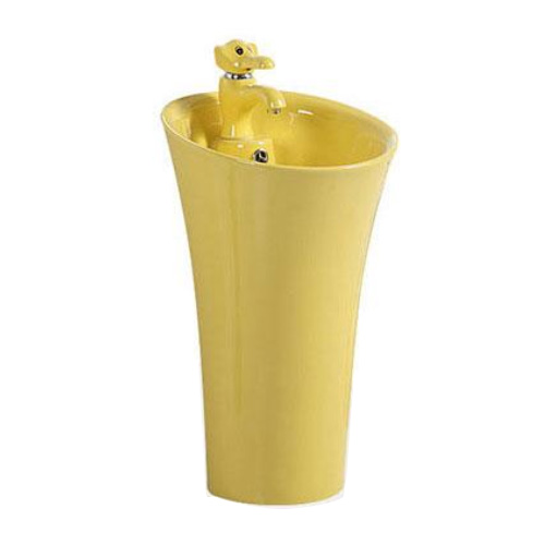 Chậu lavabo trẻ em màu vàng Miken MKC-5001Y - Image 6