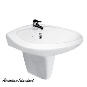 Chậu lavabo treo tường chân lửng AMERICAN Standard 0553-WT-0740-WT - Image 3