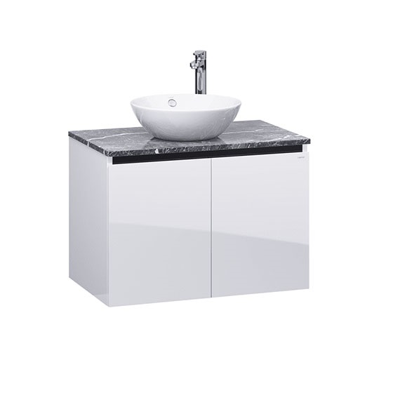 Chậu liền bàn Caesar LF5240-FB001A-EH660V (Chậu+Mặt đá+ Tủ nhựa) - Image 3