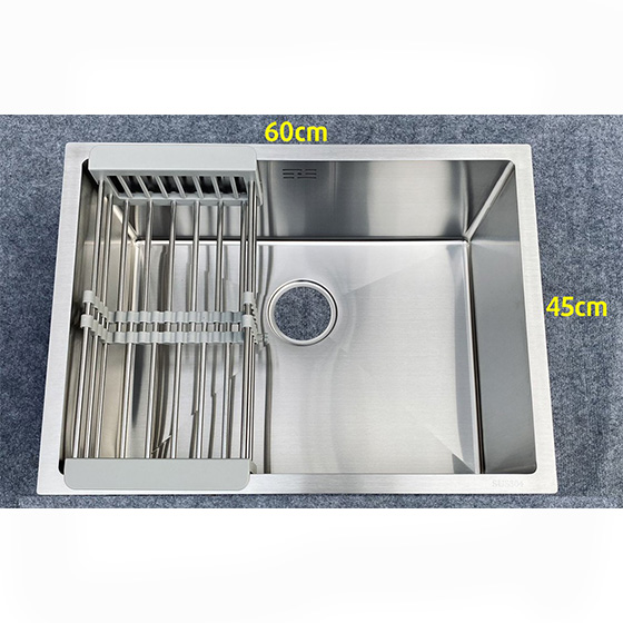 Chậu rửa bát 1 hố cài dao Kagol KND7545T-CD (75x45x22cm) - Image 3