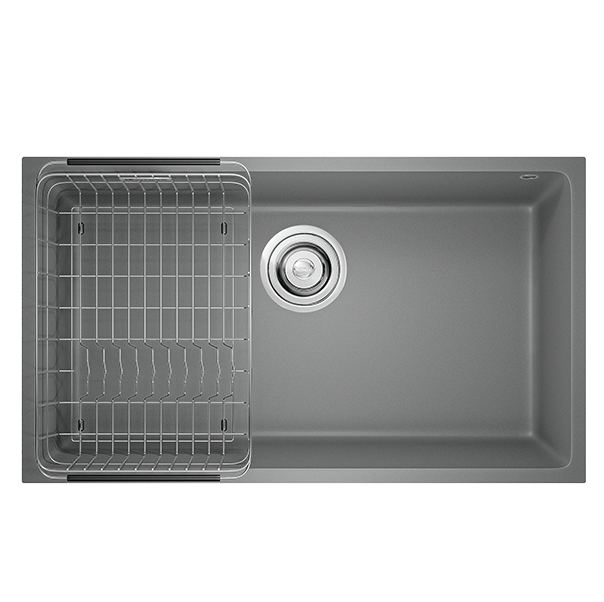 Chậu rửa bát 1 hố chống xước Workstation Sink Konox KN8751TS Dekor (870x510x220mm) - Image 5