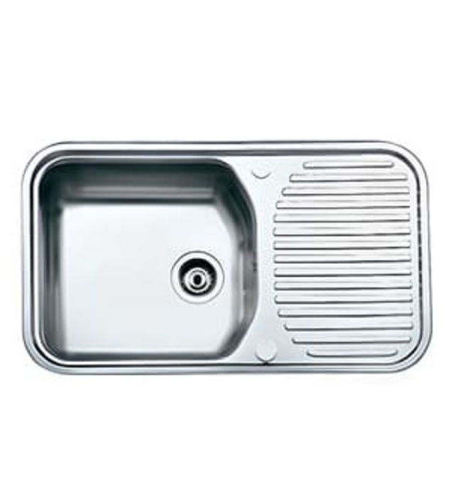 Chậu rửa bát 1 hố COTTO CT800SD (860x500x166 mm)