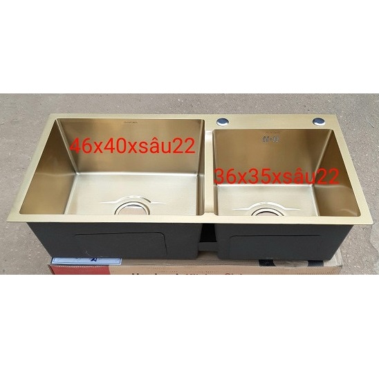 Chậu rửa bát 1 hố đúc liền khối Homaya 7245 (72x45x23cm) - Image 4