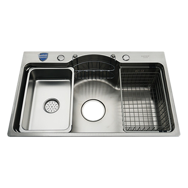 Chậu rửa bát 1 hố Faster FS 7546B01 (750x460x220mm) - Image 5