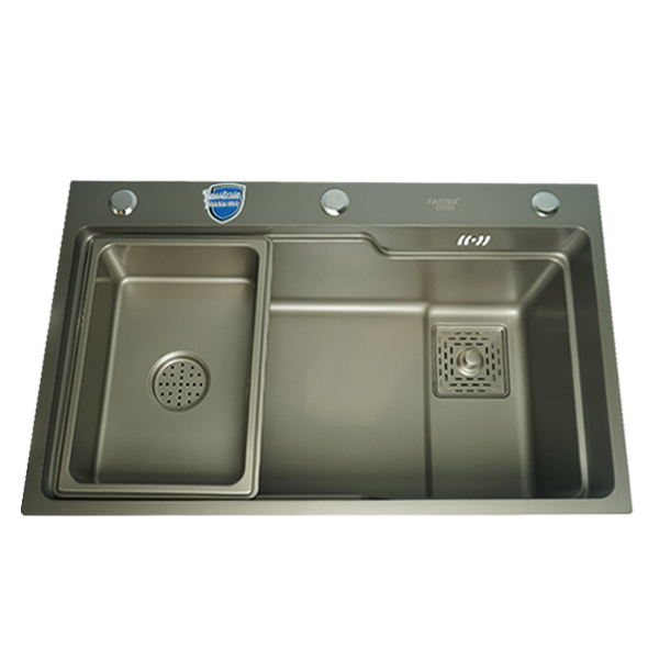 Chậu rửa bát 1 hố Faster FS-7848HMS (780x480 x220mm) - Image 3