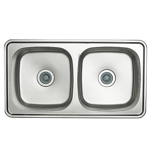 Chậu rửa bát 1 hố Hàn Quốc LIZENS HS 870 (870x480mm) - Image 3