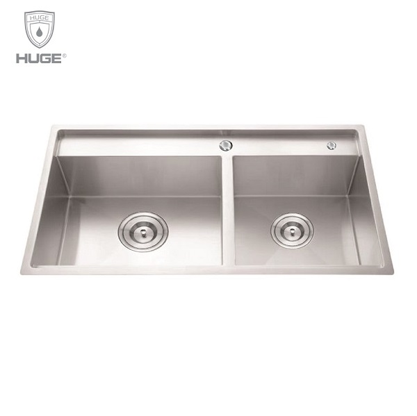 Chậu rửa bát 1 hố Huge H-1100A1 (600x450x220mm) - Image 4
