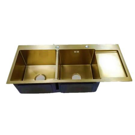 Chậu rửa bát 1 hố Inox SUS 304 hoa dâu Miken Grunder MKRB-8048 (80x48cm) - Image 4