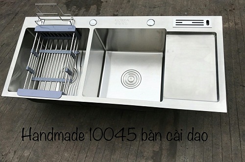Chậu rửa bát 1 hố Inox SUS 304 nano black màu đen FULLE FL7546B - Image 4