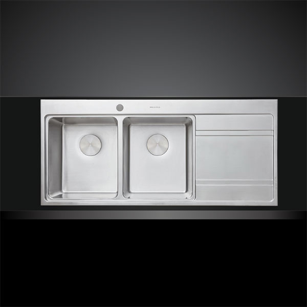 Chậu rửa bát 1 hố kèm máy rửa cốc Malloca MS 6303 WST (800x440x230mm) - Image 5