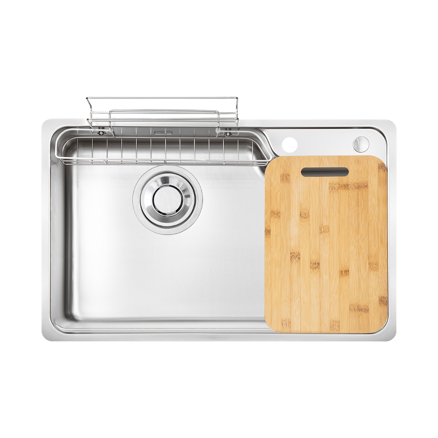 Chậu rửa bát 1 hố Kluger KH8050FS Ulti (800x480x210mm)