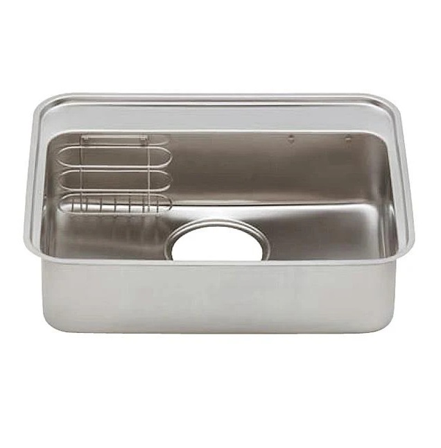 Chậu rửa bát 1 hố lớn nội địa Nhật Bản Shigeru LE JSM-K FS (Inox304 sần) - Image 5
