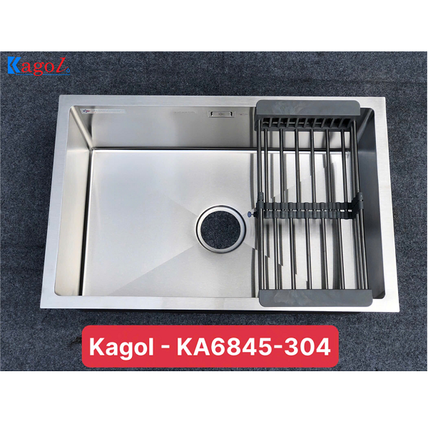Chậu rửa bát 1 hố Nano Black Kagol 6045 (60x45) - Image 5