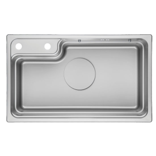 Chậu rửa bát 1 hố Nano GRUNDER GR-7545AC (750x420x220mm) - Image 5