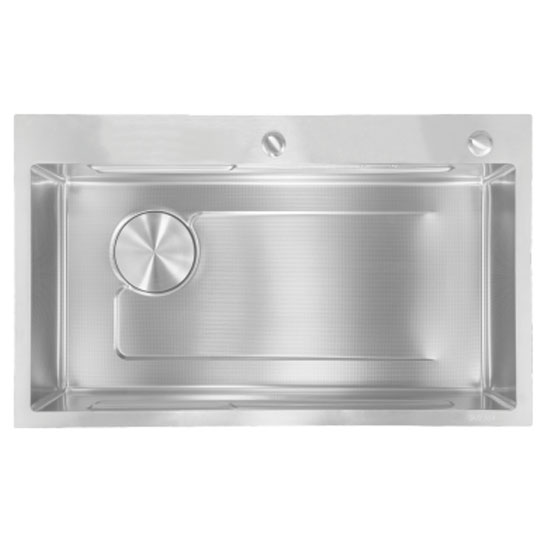 Chậu rửa bát 1 hố Nano GRUNDER GR-8048MC (800x480x220 mm)