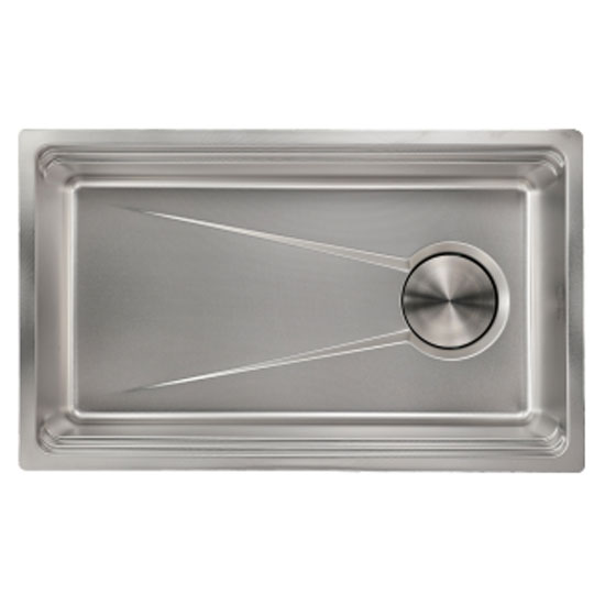 Chậu rửa bát 1 hố Nano màu đen GRUNDER GR-7545JD (750x450x220mm) - Image 4