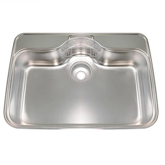 Chậu rửa bát 1 hố nội địa Nhật Bản Shigeru GB-DK FS (786x546x200mm)