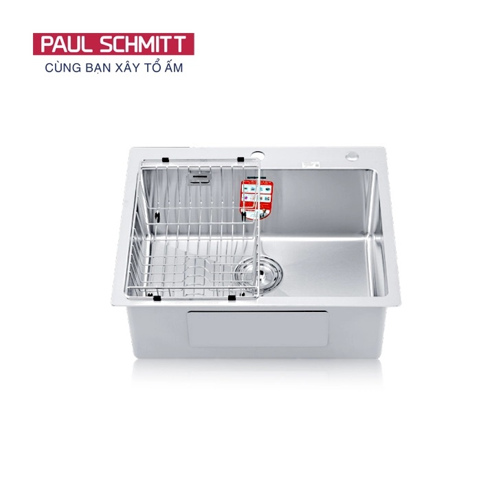 Chậu rửa bát 1 hố Paul Schmitt PA5545-U (550x450x220mm) - Image 4