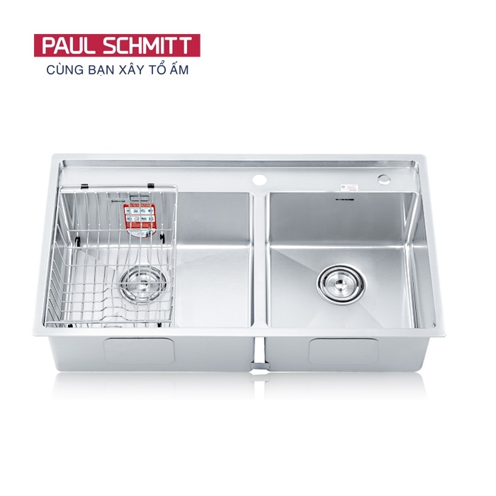 Chậu rửa bát 1 hố Paul Schmitt PA6048-T (600x480x230mm) - Image 3