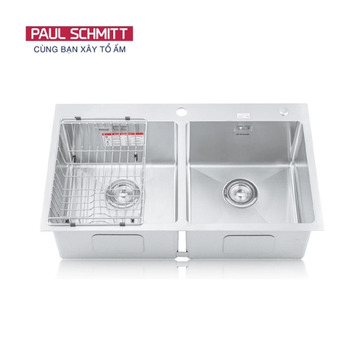 Chậu rửa bát 1 hố Paul Schmitt PAM7548-TE (750x480x225mm) - Image 3