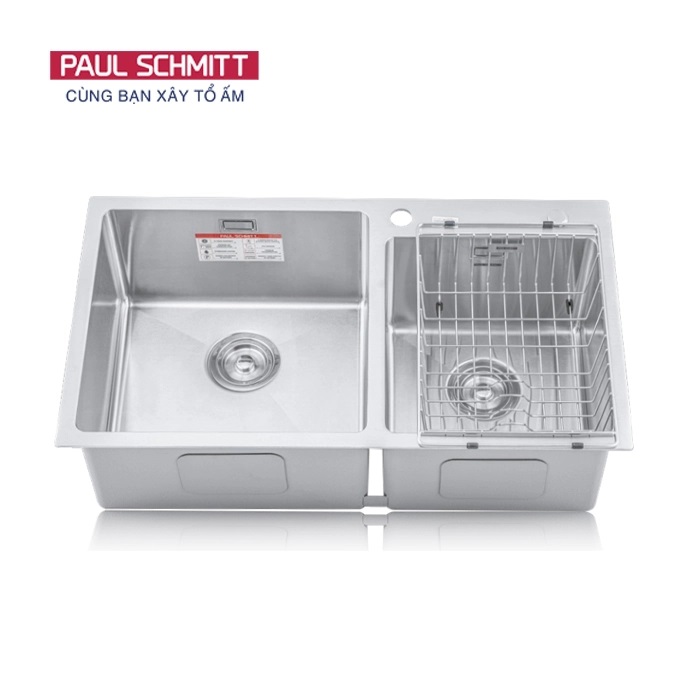 Chậu rửa bát 1 hố Paul Schmitt PAM7548-TLE (750x480x225mm) - Image 3