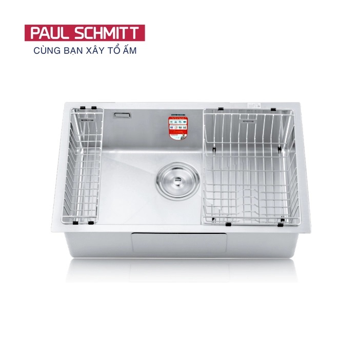 Chậu rửa bát 1 hố Paul Schmitt PAM7643-UDE (760x430x225mm) - Image 3