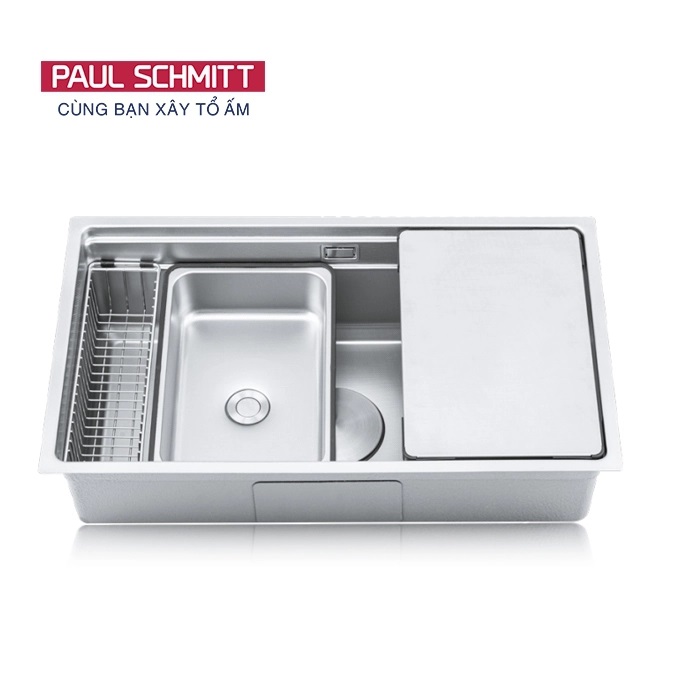 Chậu rửa bát 1 hố Paul Schmitt PAM7648-TDE (760x450x225mm) - Image 5