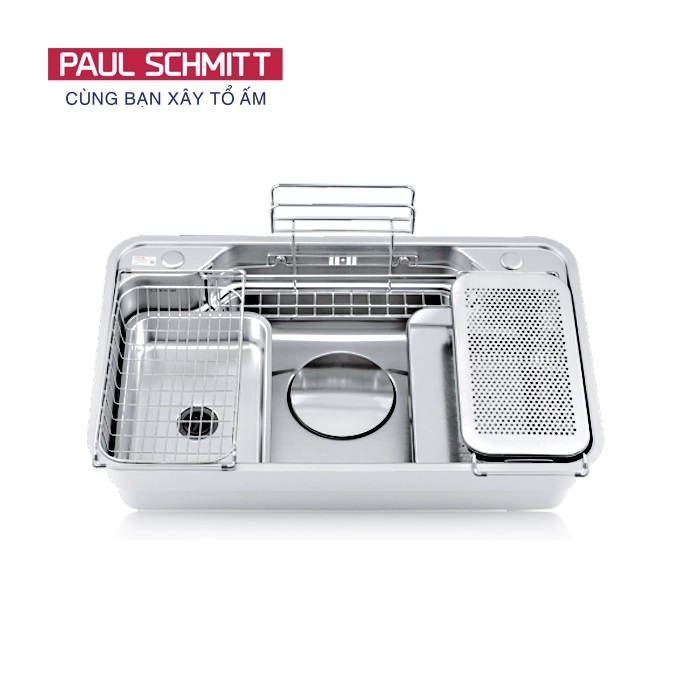 Chậu rửa bát 1 hố Paul Schmitt PAM7845-UM (780x450x222mm) - Image 4