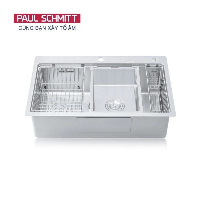 Chậu rửa bát 1 hố Paul Schmitt PAM8645-UDDE (860x445x215mm) - Image 5