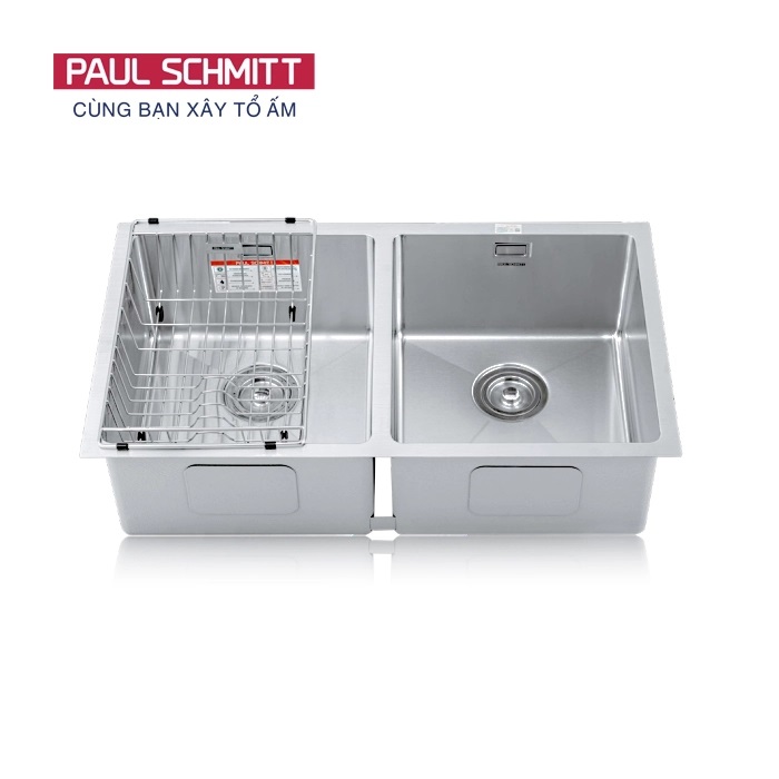 Chậu rửa bát 1 hố Paul Schmitt PAM8746-UM (875x460x210mm) - Image 4