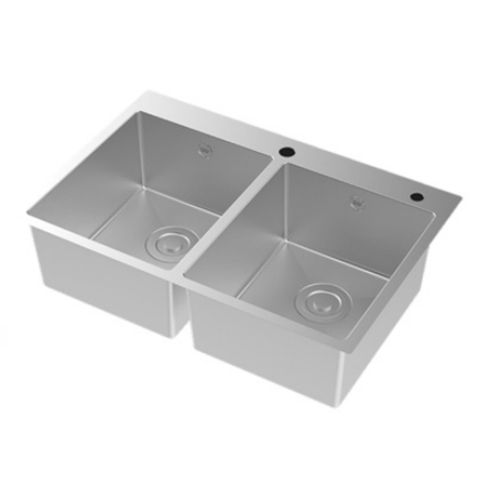 Chậu rửa bát 2 hố American Standard FFASX124 (480x820x210mm) - Image 4