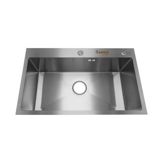 Chậu rửa bát 2 hố cân Rapido RS-7843-2EW (780x430x230mm) - Image 4