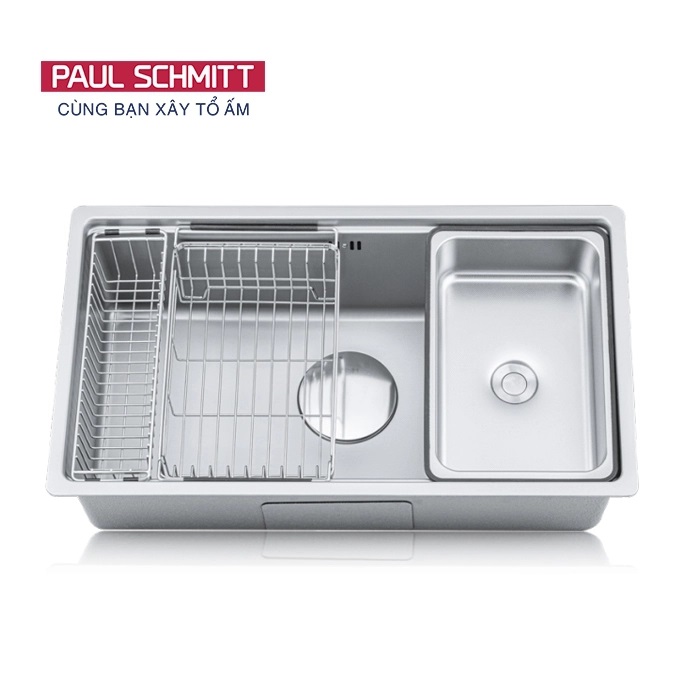 Chậu rửa bát 2 hố có bàn Paul Schmitt PA11648-T (1160x480x230 mm) - Image 5