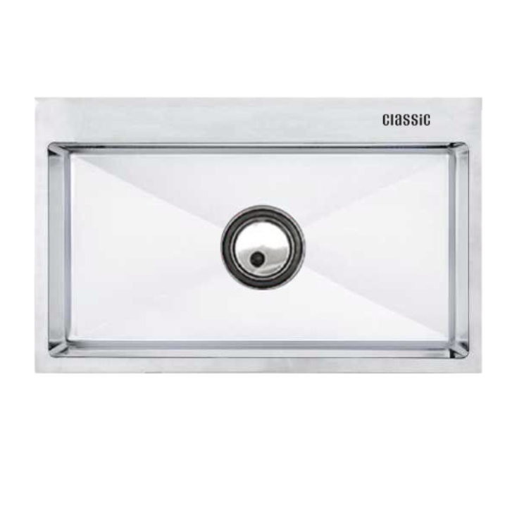Chậu rửa bát 2 hố Inox SUS304 Classic DS8235 (820x450x230mm) - Image 4