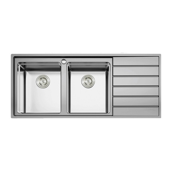 Chậu rửa bát 2 hố KONOX Workstation Sink-Topmount Sink KN8250TD (820*500*228mm) - Image 5