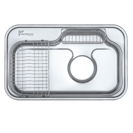 Chậu rửa bát 2 hố KOSCO CO 8245 (820x450 mm) - Image 3