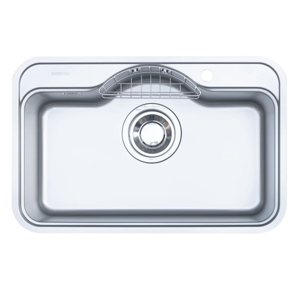 Chậu rửa bát 2 hố NOBINOX LIKEN NL785 (830x480x230mm) - Image 3