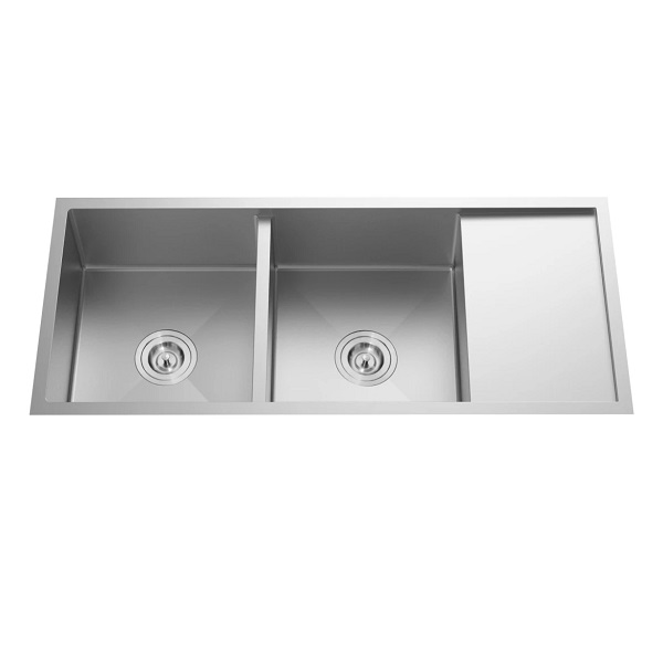 Chậu rửa bát 2 hố NOBINOX LIKEN NL785 (830x480x230mm) - Image 4