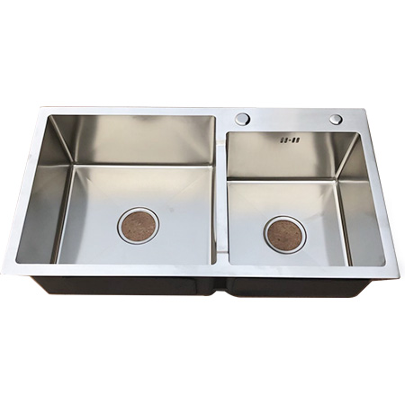 Chậu rửa bát 2 hố Obiste 10048 (100x48cm) - Image 3