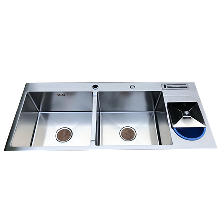 Chậu rửa bát 2 hố Obiste 10048 (100x48cm) - Image 4
