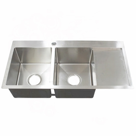 Chậu rửa bát 2 hố Obiste 9050 (90x50cm) - Image 5