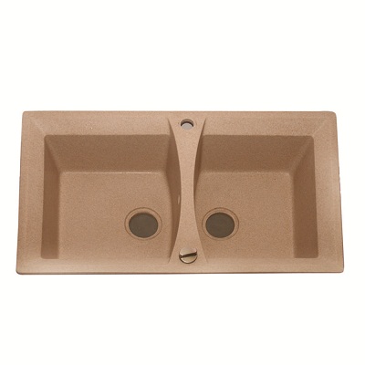 Chậu rửa bát bằng đá HM 011 - Image 5