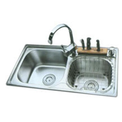 Chậu rửa bát cao cấp Rovely 9245C (92x45) - Image 5