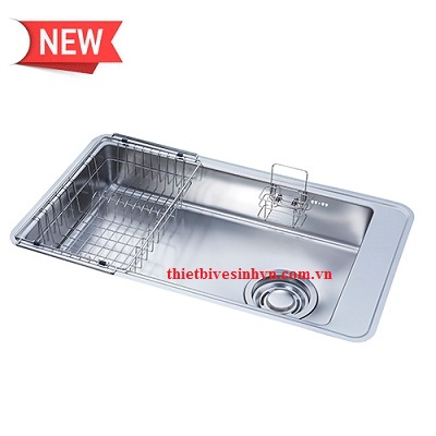 Chậu rửa bát cao cấp Sobisung SB-8245T - Image 5