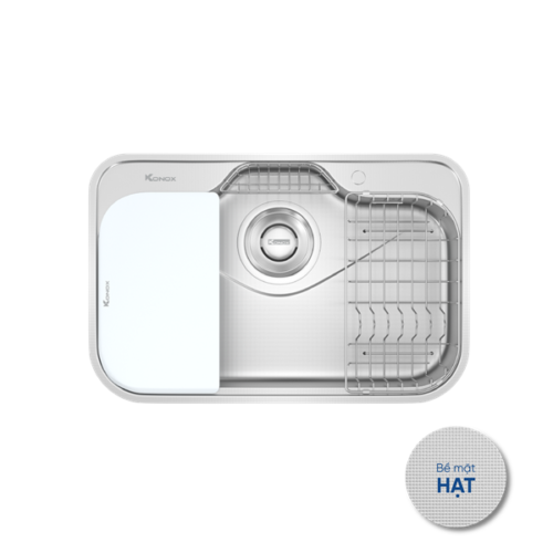 Chậu rửa bát chống xước Workstation Sink Konox TARI 7851SR (784x514x220mm)