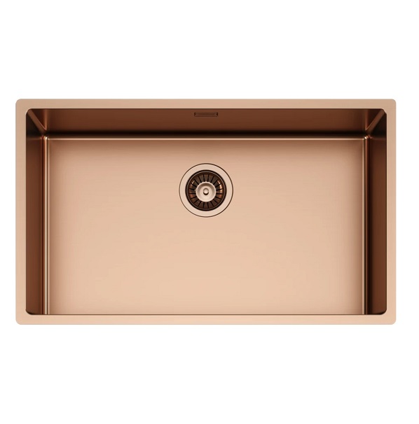 Chậu rửa bát đá 1 hố màu đen TASCA MITO NT861B (860x510x220mm) - Image 5